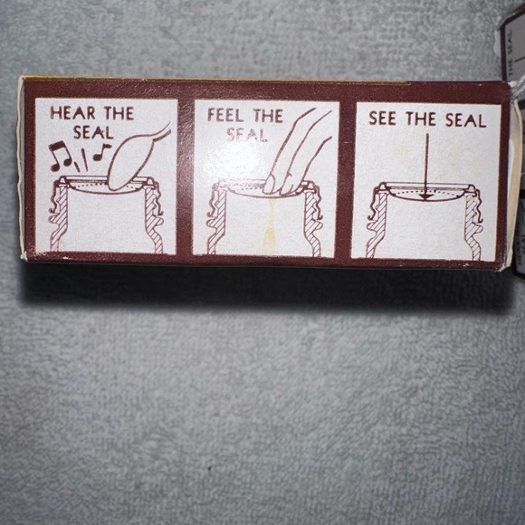 NOS Vintage  Kerr Canning Lid Regular Mouth Mason Jar Set of 3 Boxes - Picture 6 of 7